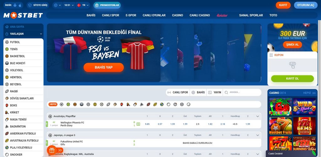 Mostbet Magyarország - Sportfogadás online és élőben